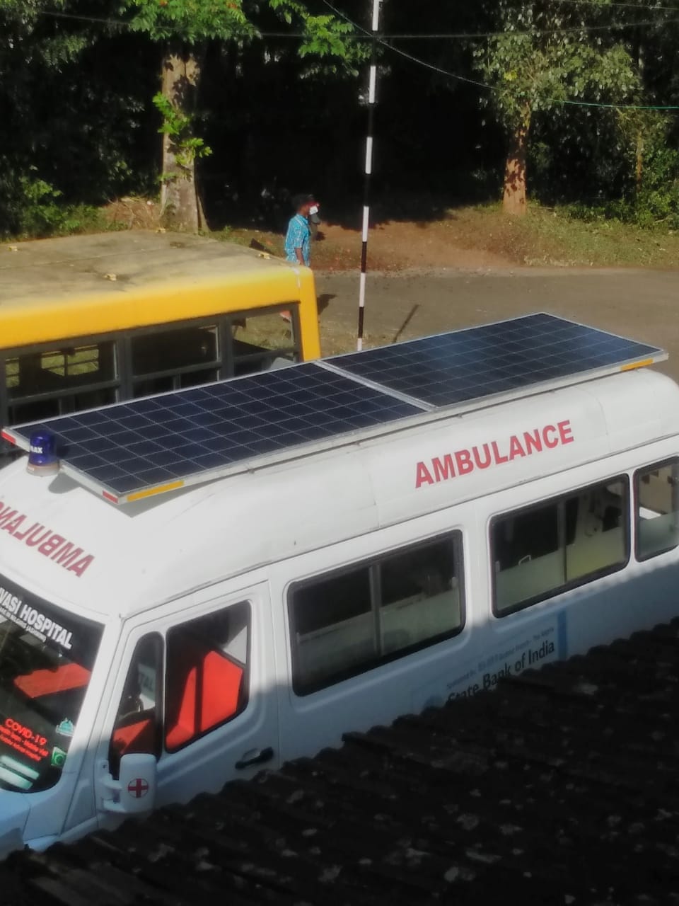Solar Mobile Ambulance for ASHWINI Hosiptal ,Tamil Nadu
